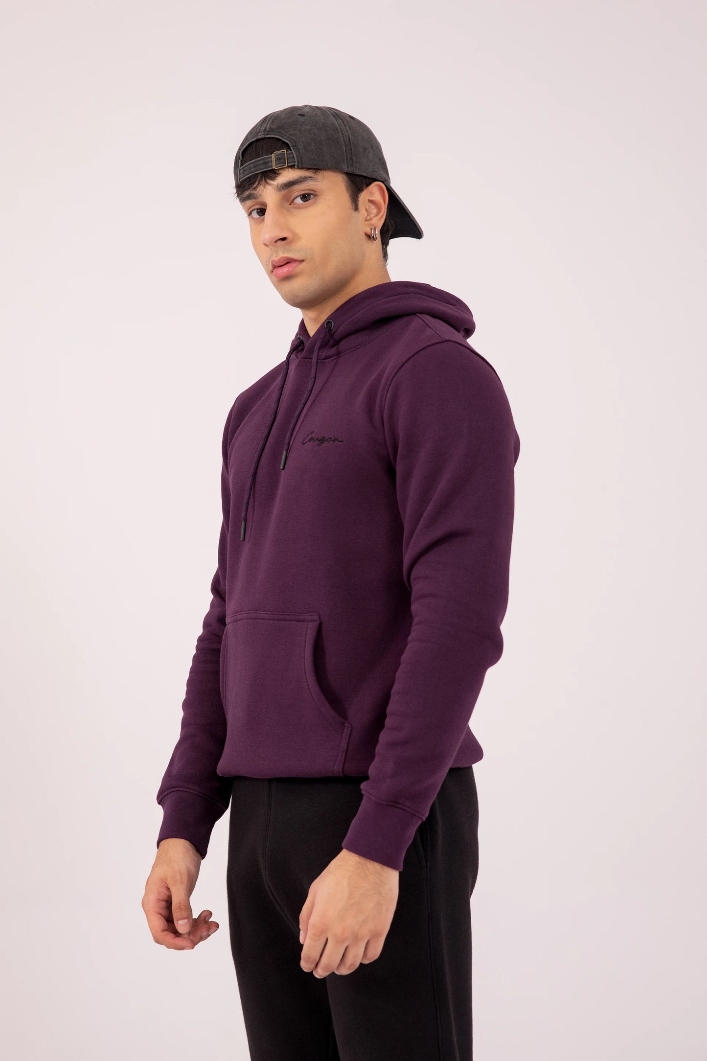 Brushed Cougar's Signature Hoodie Men Hood Winter 2024 Knit Story COUGAR- (Men Winter 2024)   