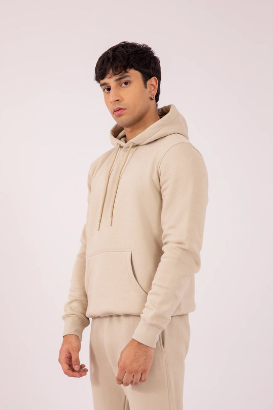 Basic Hoodie Men Hood Winter 2024 Knit Story COUGAR- (Men Winter 2024) S LIGHT BEIGE Men