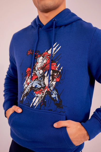 Character Graphic Hoodie Men Hood Winter 2024 Knit Story COUGAR- (Men Winter 2024)   