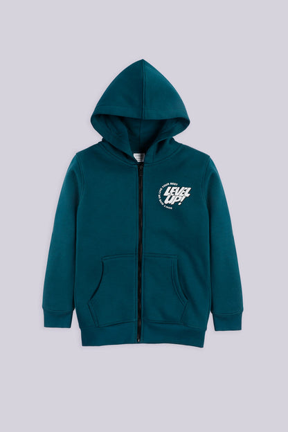 Level Up Fleece Zipper Hoodie