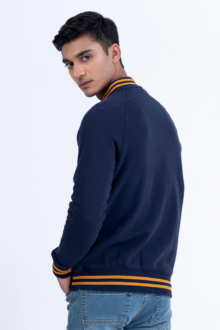 Navy Varsity Jacket Men Jacket Winter 2023 Premiere COUGAR   