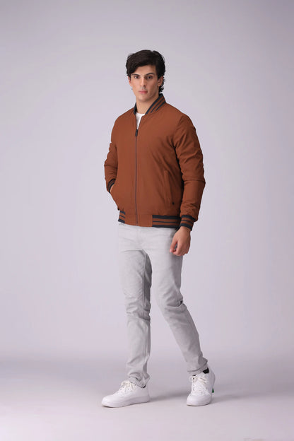 Bomber Jacket Men China-Jacket Winter 2024 Knit Story COUGAR- (Men Winter 2024)   