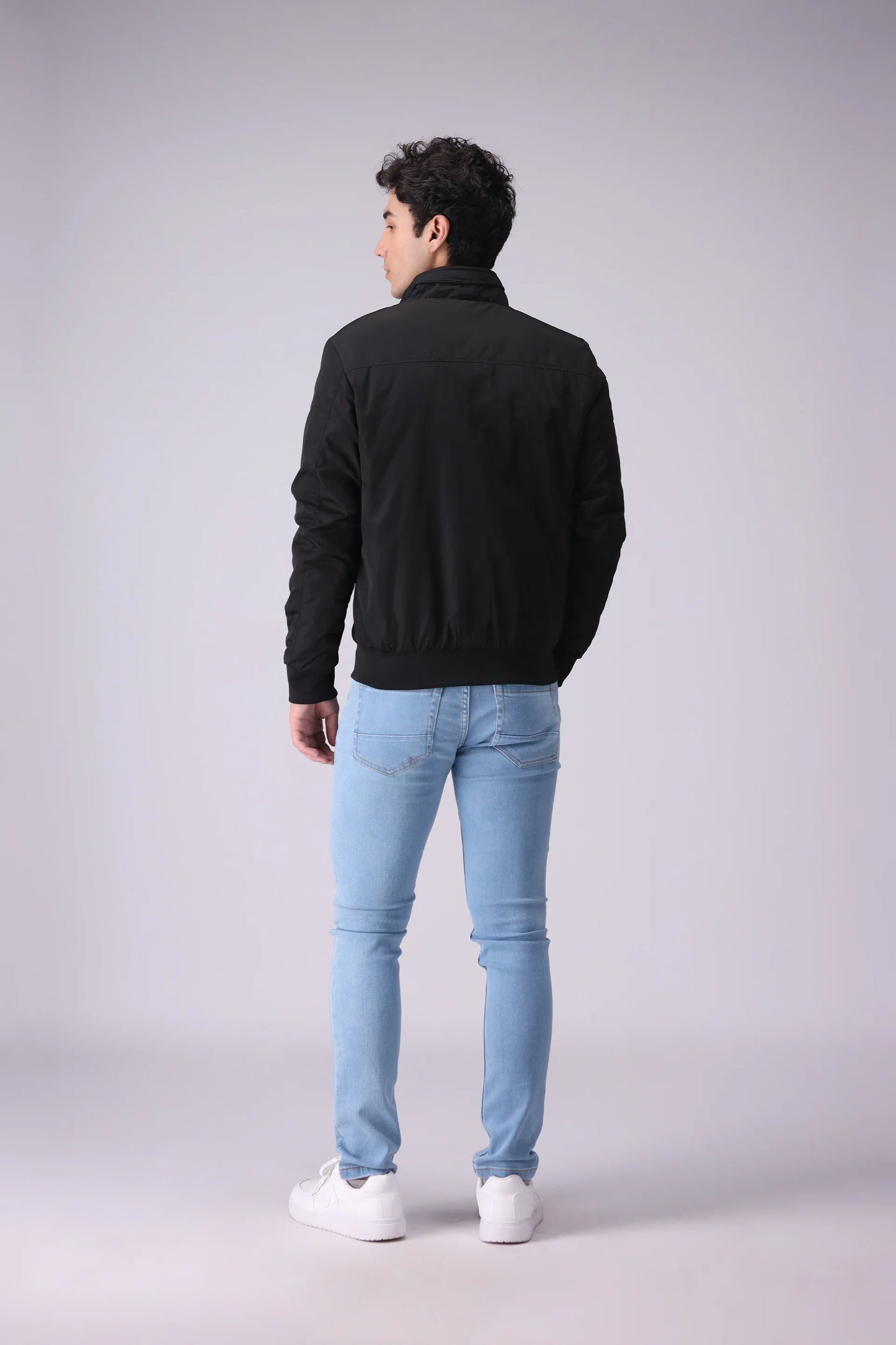 Mock Neck Jacket Men Jacket China-Winter 2024 Knit Story COUGAR- (Men Winter 2024)