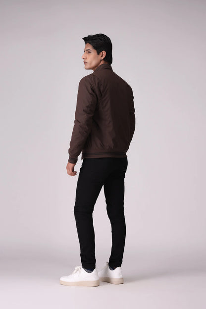 Bomber Jacket Men China-Jacket Winter 2024 Knit Story COUGAR- (Men Winter 2024)