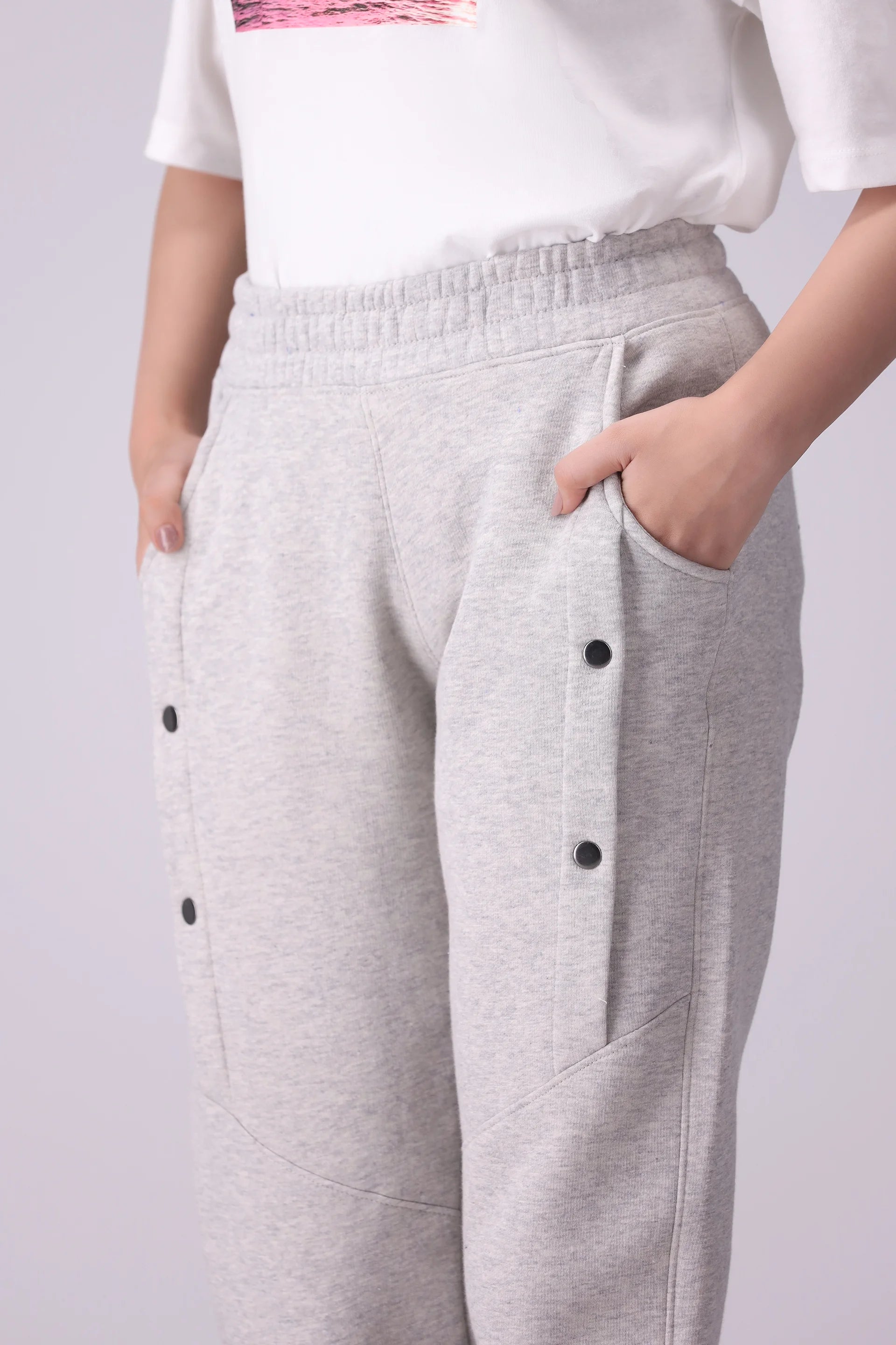 Fleece Jogger Pants Women Trouser Winter 2024 Knit Story COUGAR- (Women Winter 2024)   