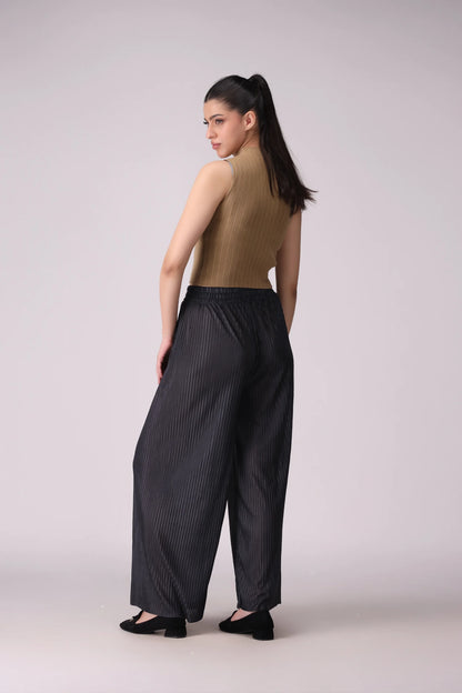 Crushed Silk Pants