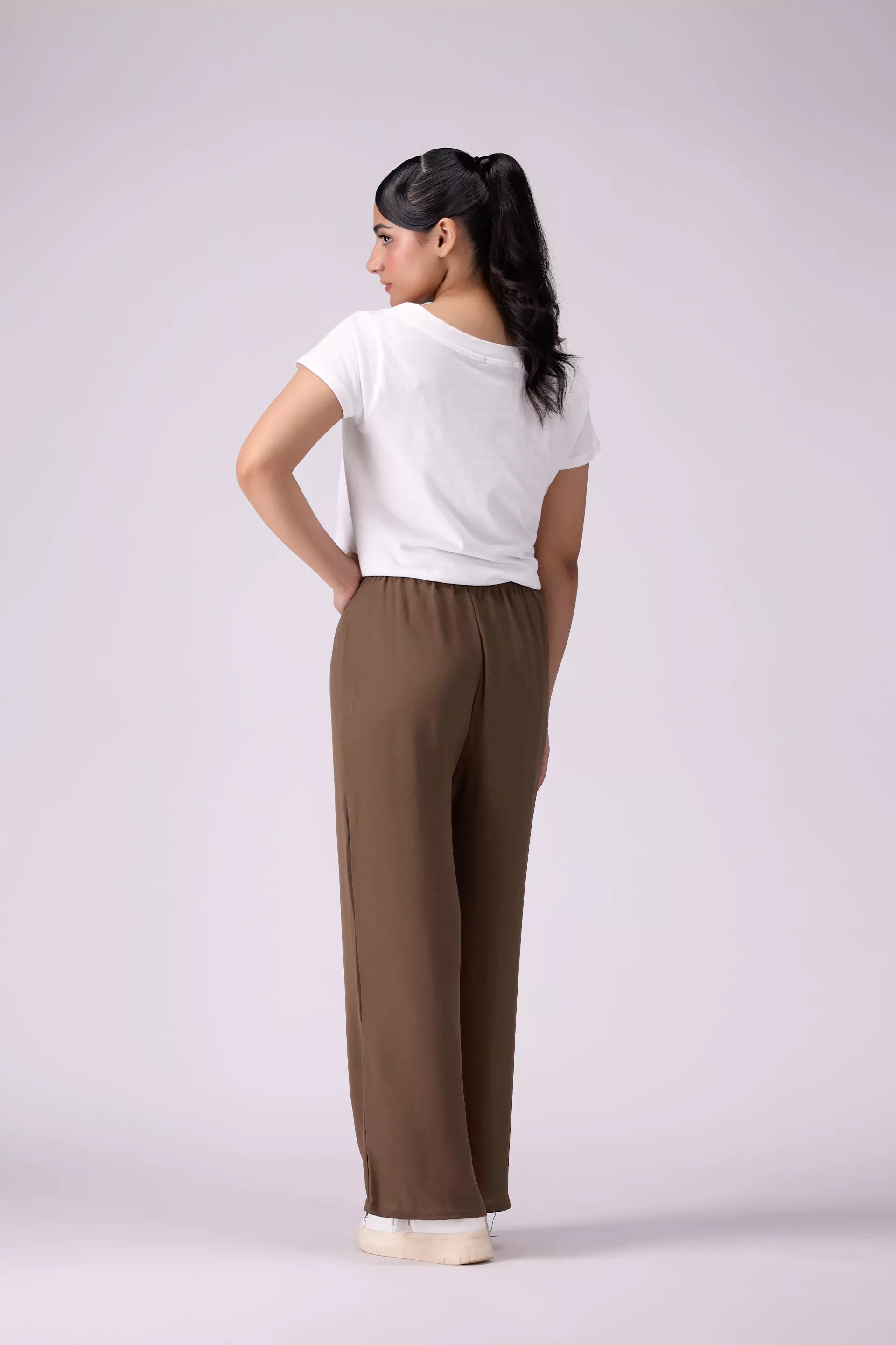 Drawcord Culottes Women Trouser COUGAR (S V-1 2025)