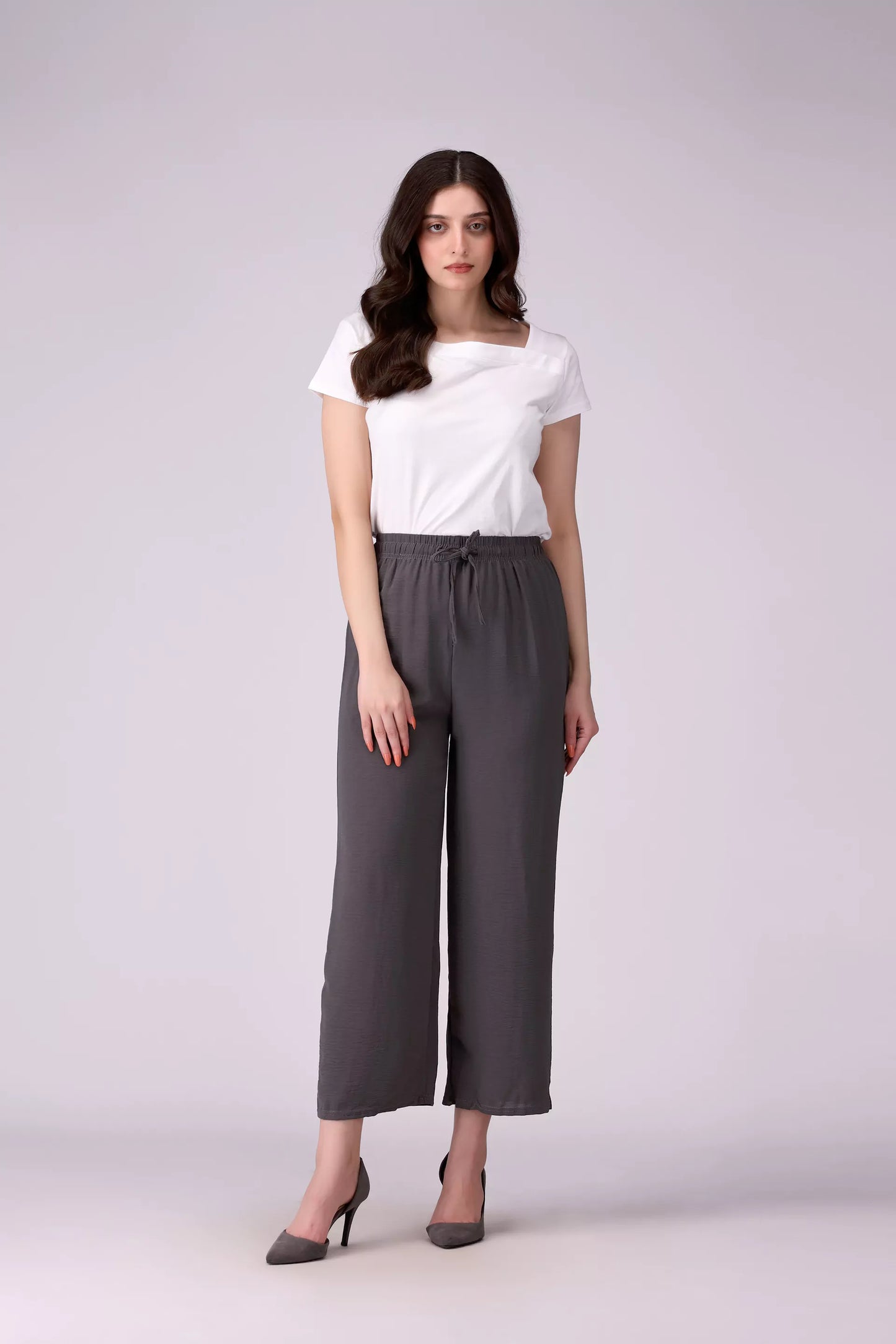 Drawcord Culottes Women Trouser COUGAR (S V-1 2025)