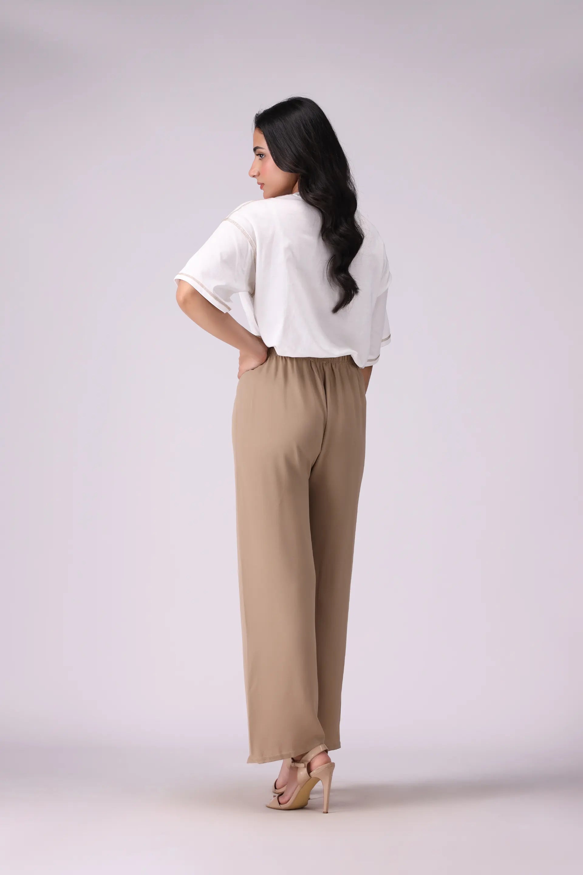 Drawcord Culottes Women Trouser COUGAR (S V-1 2025)