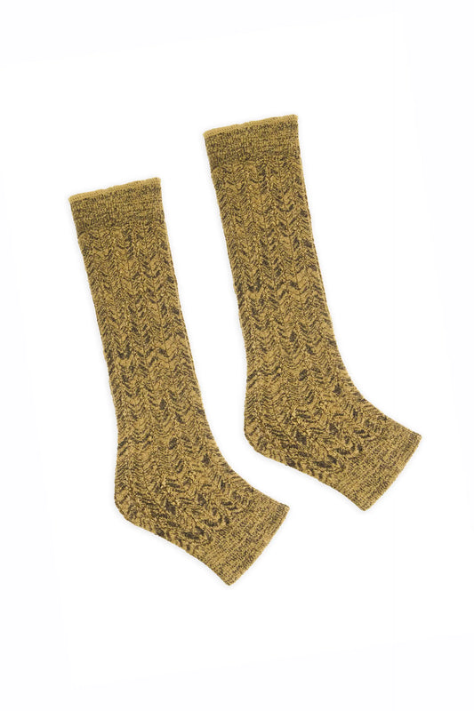 Rib Knit Leg Warmers Leg Warmer Winter 2024 Knit Story COUGAR C (Winter 2024) FSZ Khaki