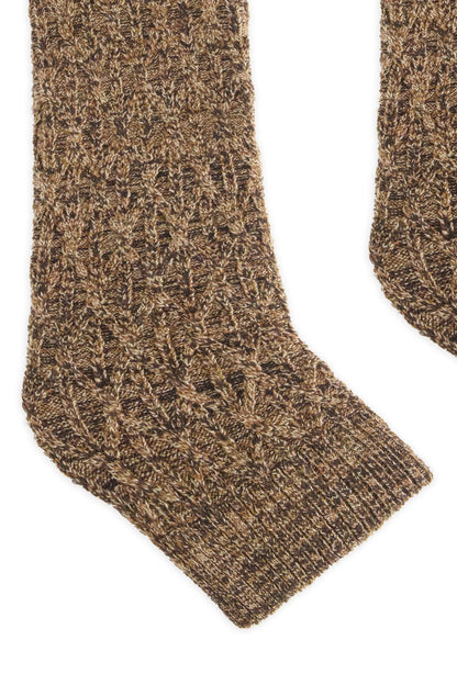 Texture Knit Leg Warmers Leg Warmer Winter 2024 Knit Story COUGAR C (Winter 2024)