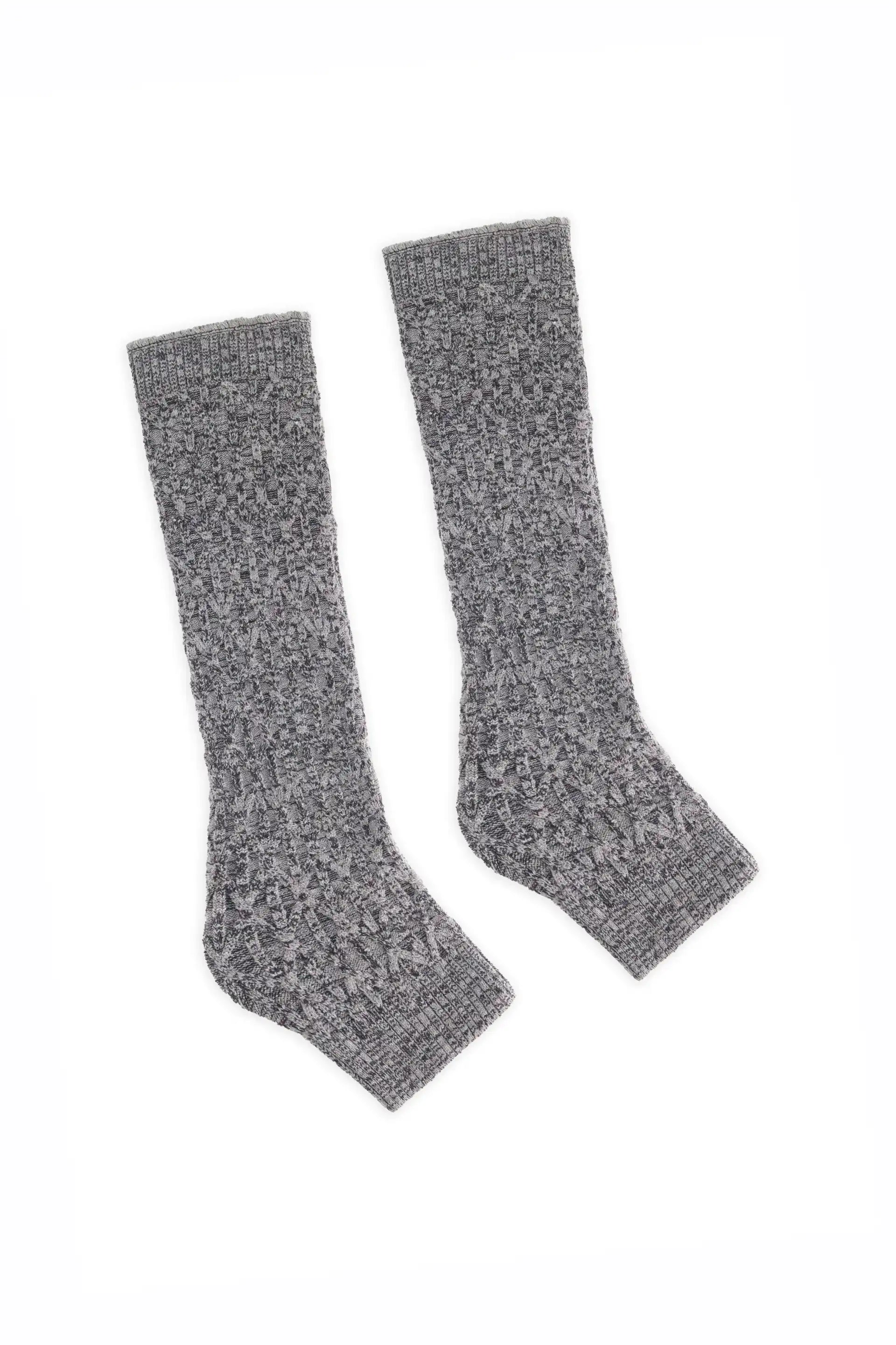 Texture Knit Leg Warmers Leg Warmer Winter 2024 Knit Story COUGAR C (Winter 2024) FSZ Grey