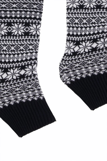 Jacquard Knit Leg Warmers Leg Warmer Winter 2024 Knit Story COUGAR C (Winter 2024)