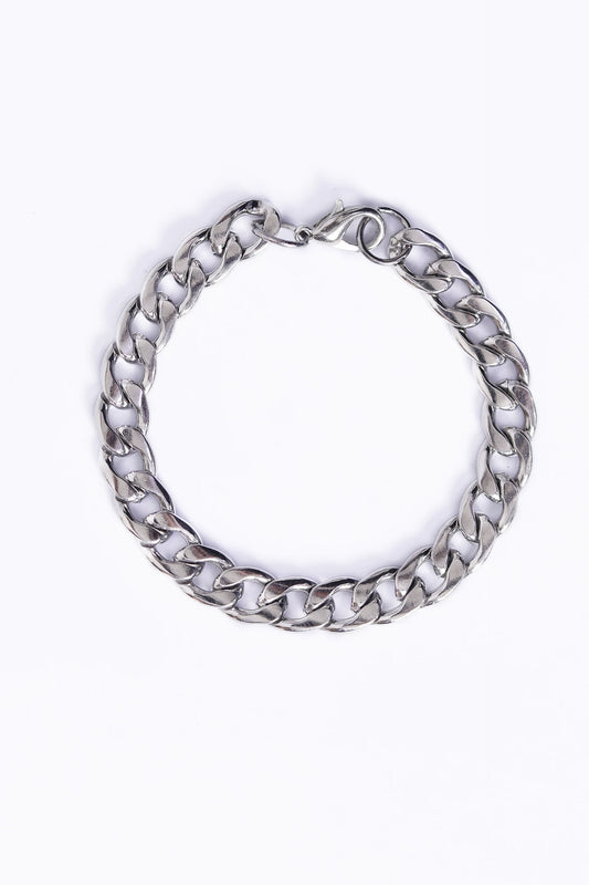 Curb Chain Bracelet Men Bracelet Chain Fall-2024 COUGAR C (Fall 2024) FSZ Silver 