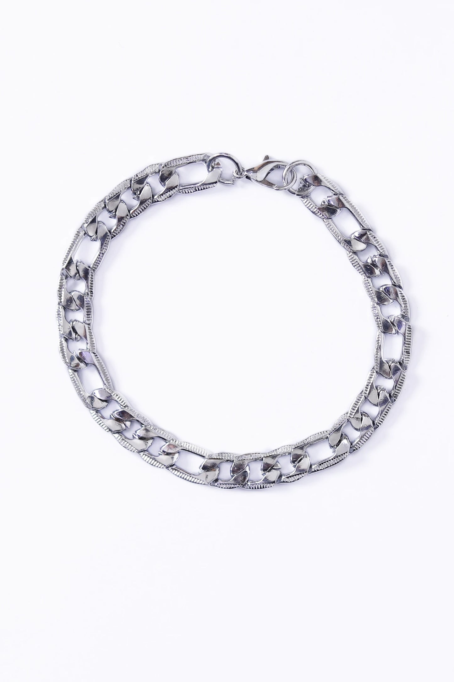 Figaro Chain Bracelet Men Bracelet Chain Fall-2024 COUGAR C (Fall 2024) FSZ Silver 