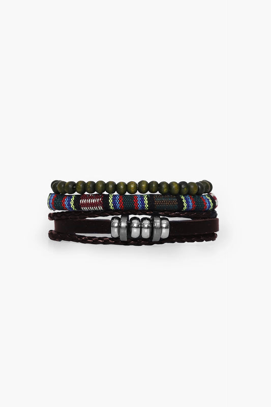 Bracelets-Set of 3 Men Bracelets Fall-2024 COUGAR C (Fall 2024)   