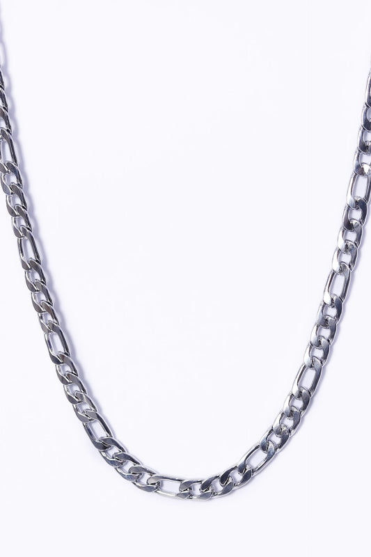 Figaro Chain Necklace Men Neck Chain Fall-2024 COUGAR C (Fall 2024) FSZ Silver 