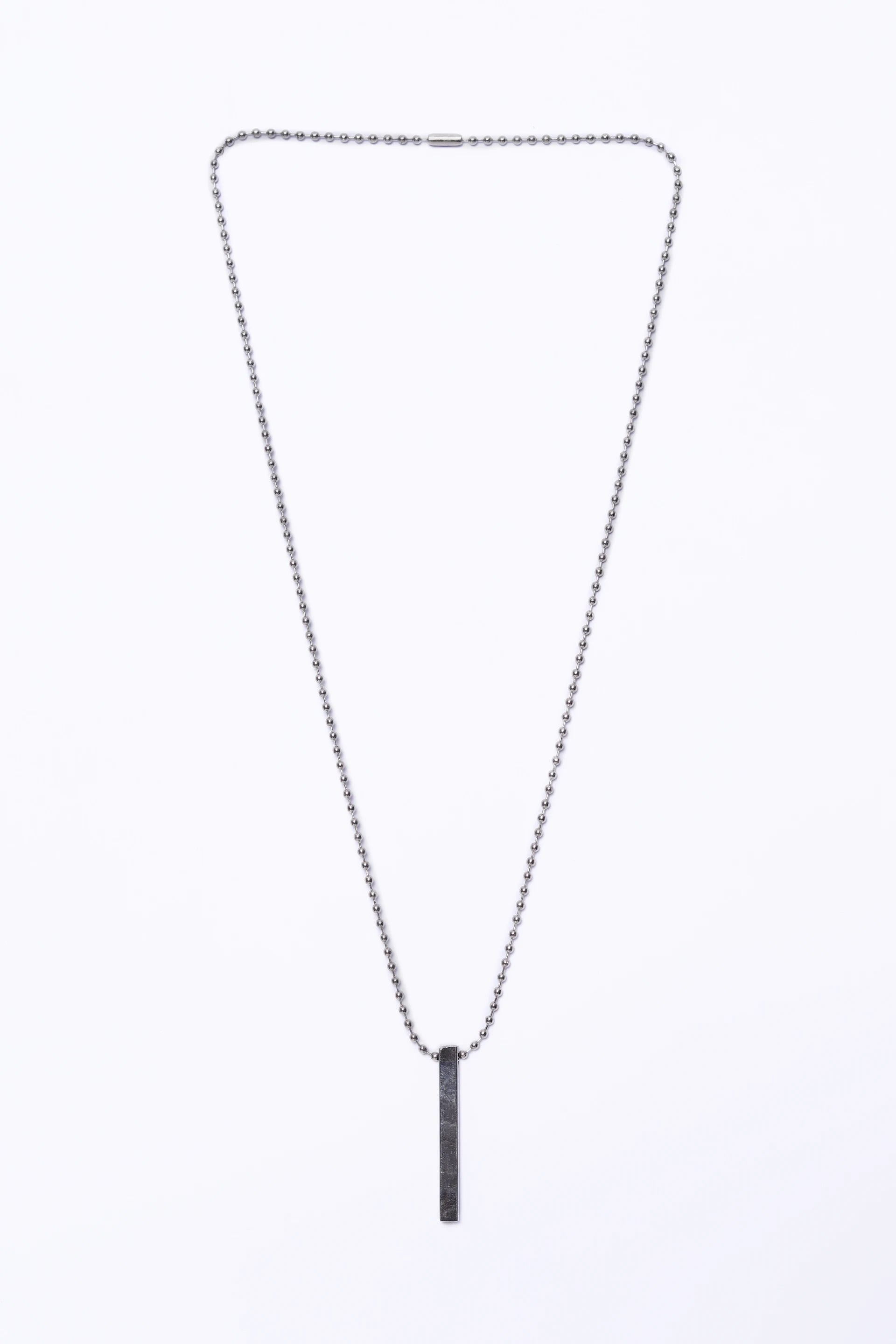 Vertical Bar Chain Necklace Men Necklaces Fall-2024 COUGAR C (Fall 2024)   