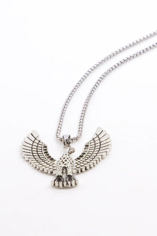 Eagle Pendant Chain Necklace Men Necklaces Fall-2024 COUGAR C (Fall 2024) FSZ Silver