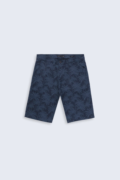 Tropical Printed Shorts Men Shorts Fall 2024 COUGAR- (Men Fall 2024) M Navy 