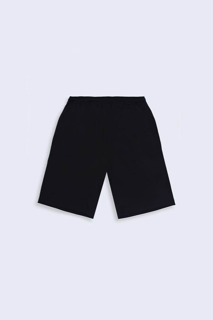 Black Contrast Pocket Shorts Men Shorts Fall 2024 COUGAR- (Men Fall 2024)   