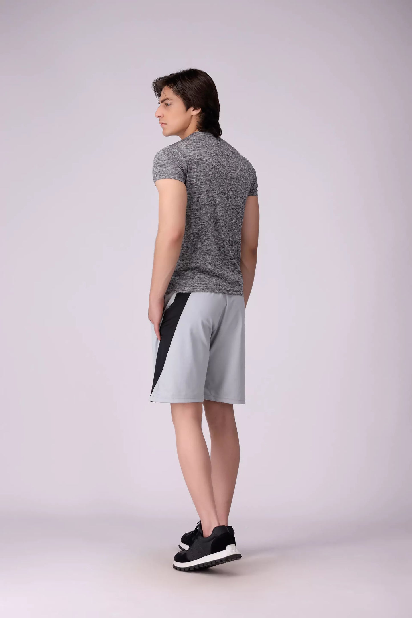 Grey Slim Fit Shorts Men Shorts COUGAR (S V-1 2025)