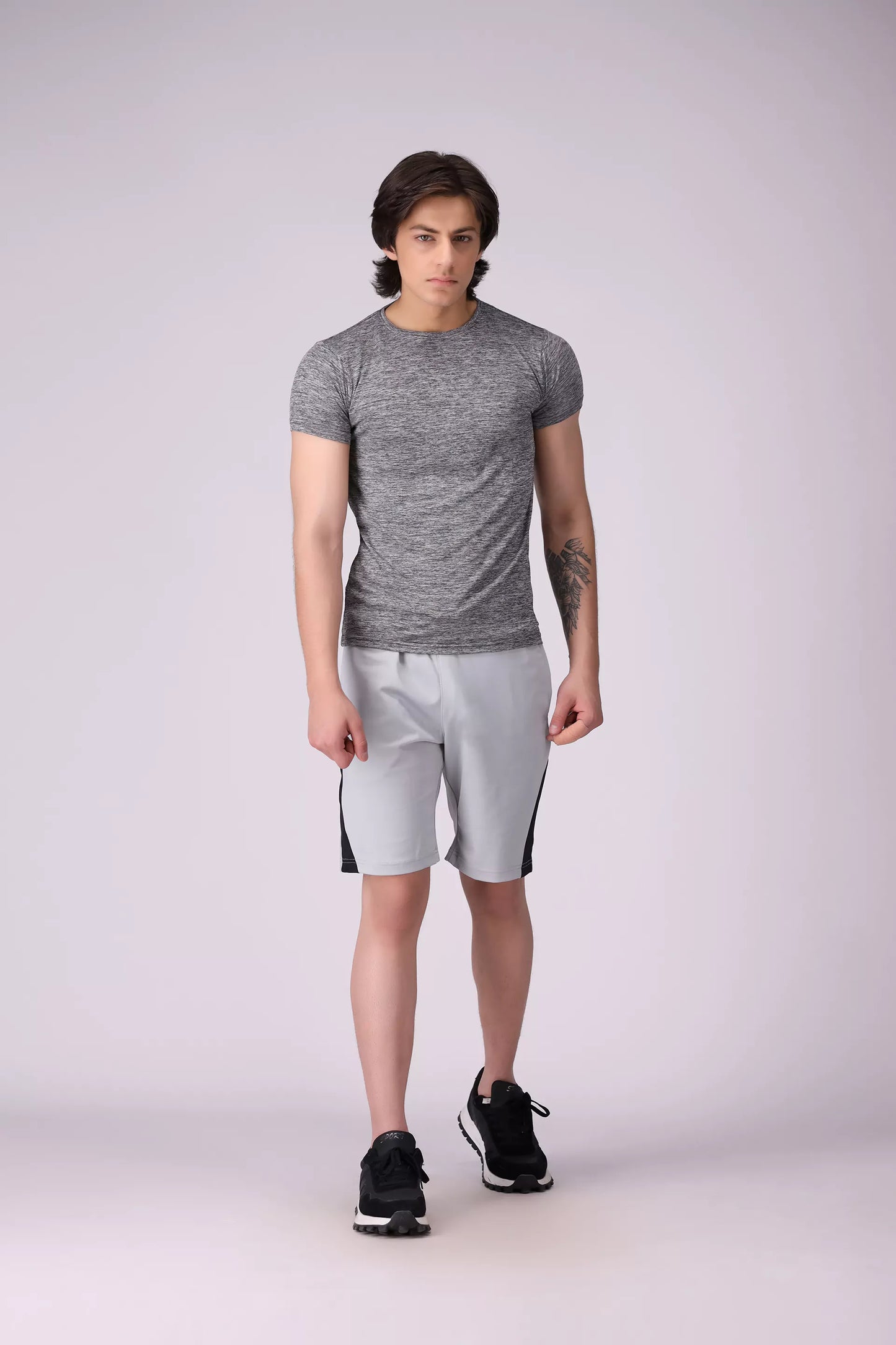 Grey Slim Fit Shorts Men Shorts COUGAR (S V-1 2025)