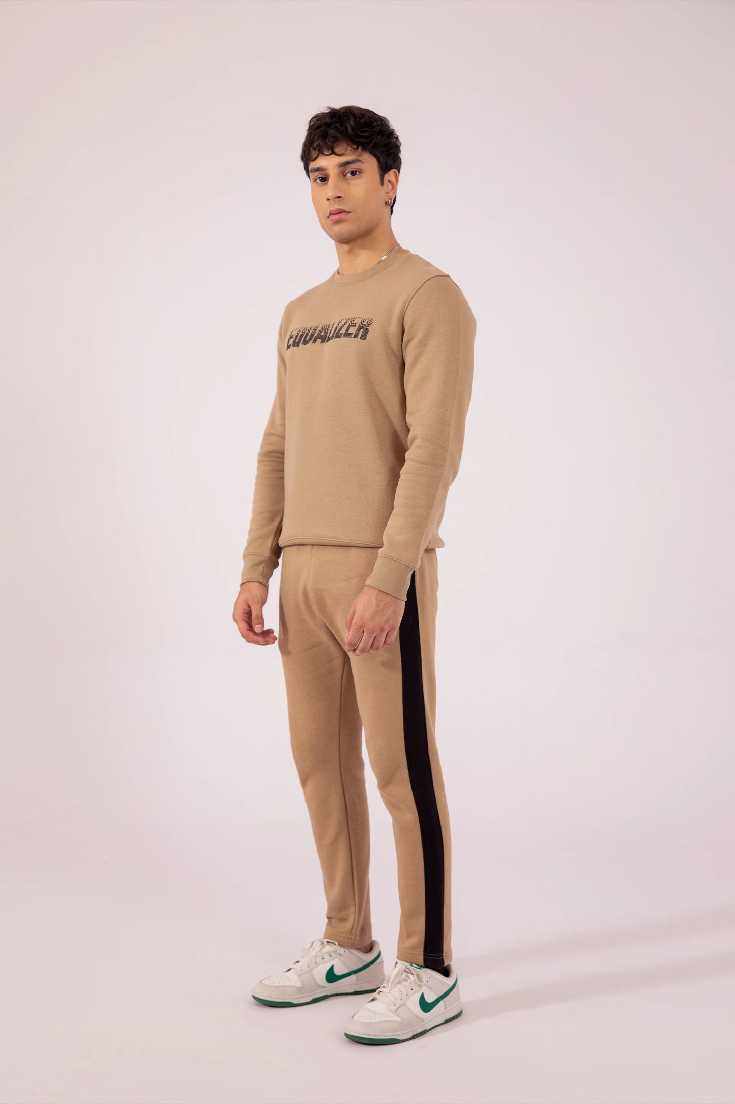 EQUALIZER Ribbed Sweatshirt Men Sweatshirt Winter 2024 Knit Story COUGAR- (Men Winter 2024)   