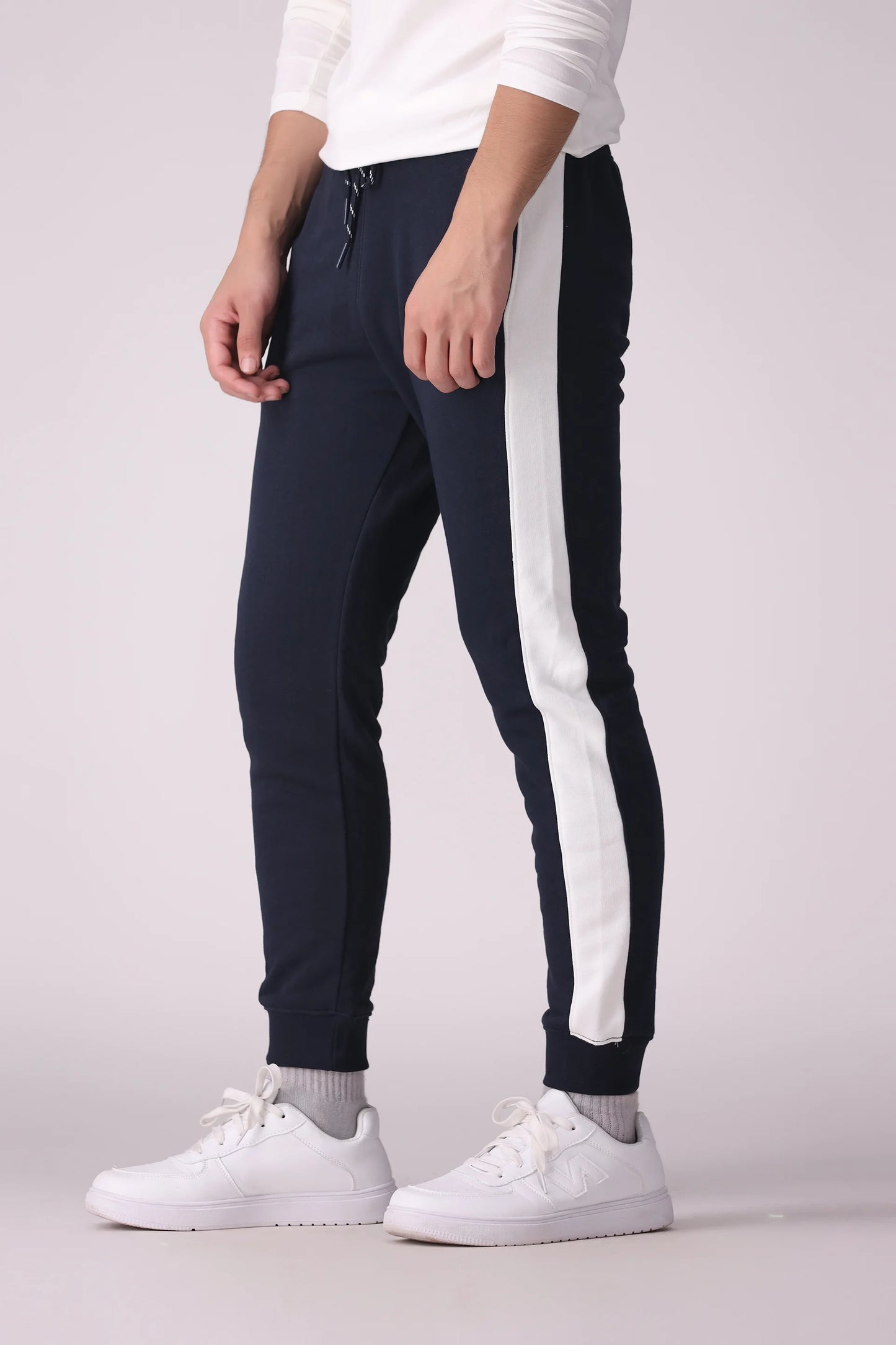 Slim Fit Contrast Jogger Pants Men Trouser Fall 2024 Core Comfort COUGAR- (Men Fall 2024)