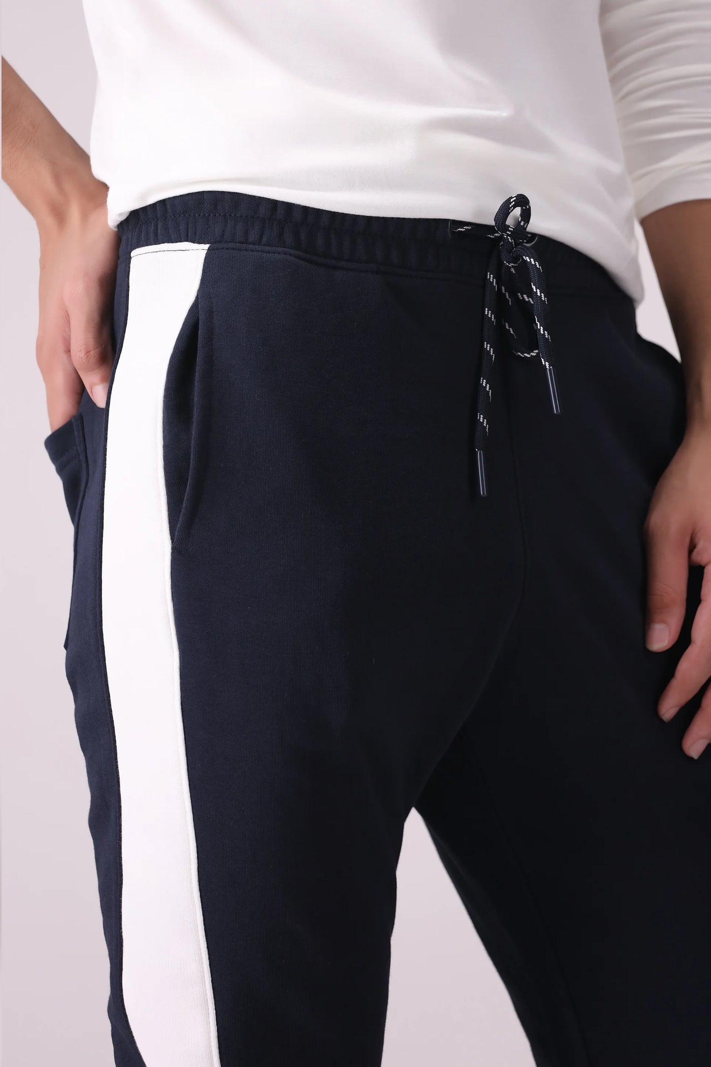 Slim Fit Contrast Jogger Pants Men Trouser Fall 2024 Core Comfort COUGAR- (Men Fall 2024)