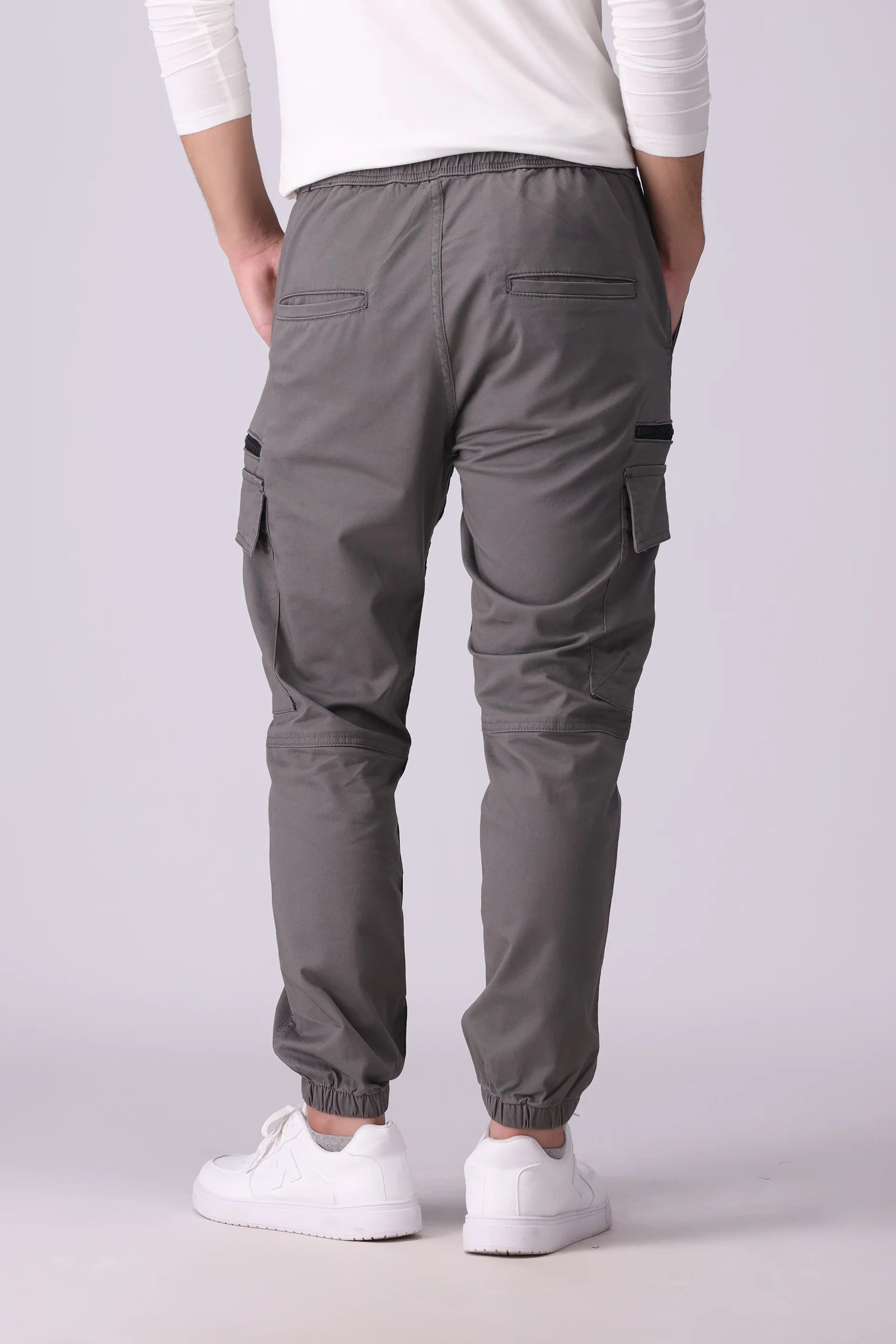 Cargo Jogger Pants Men Trouser Fall 2024 Core Comfort COUGAR- (Men Fall 2024)   