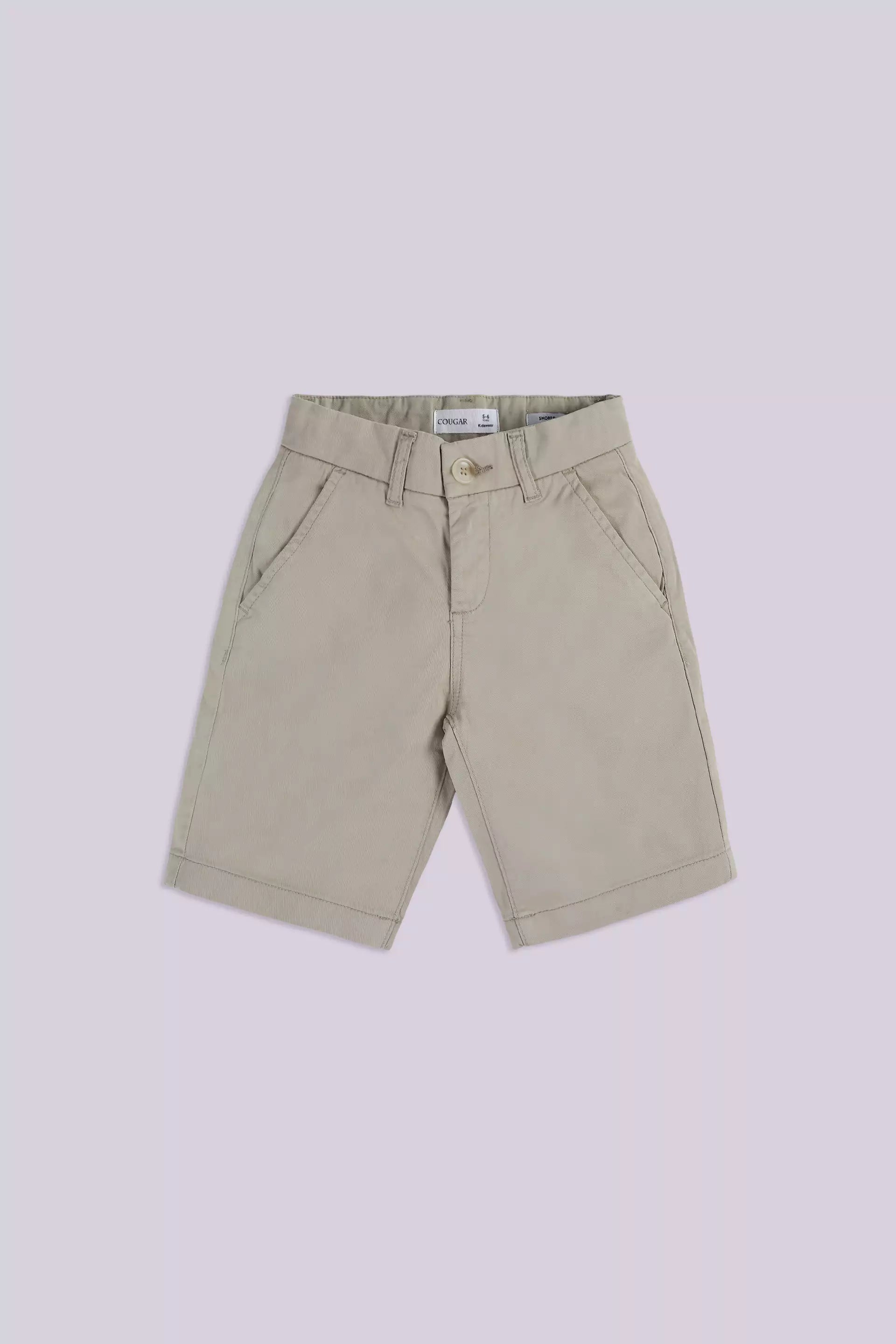 Basic Chino Shorts Boy Short COUGAR (S V-1 2025)