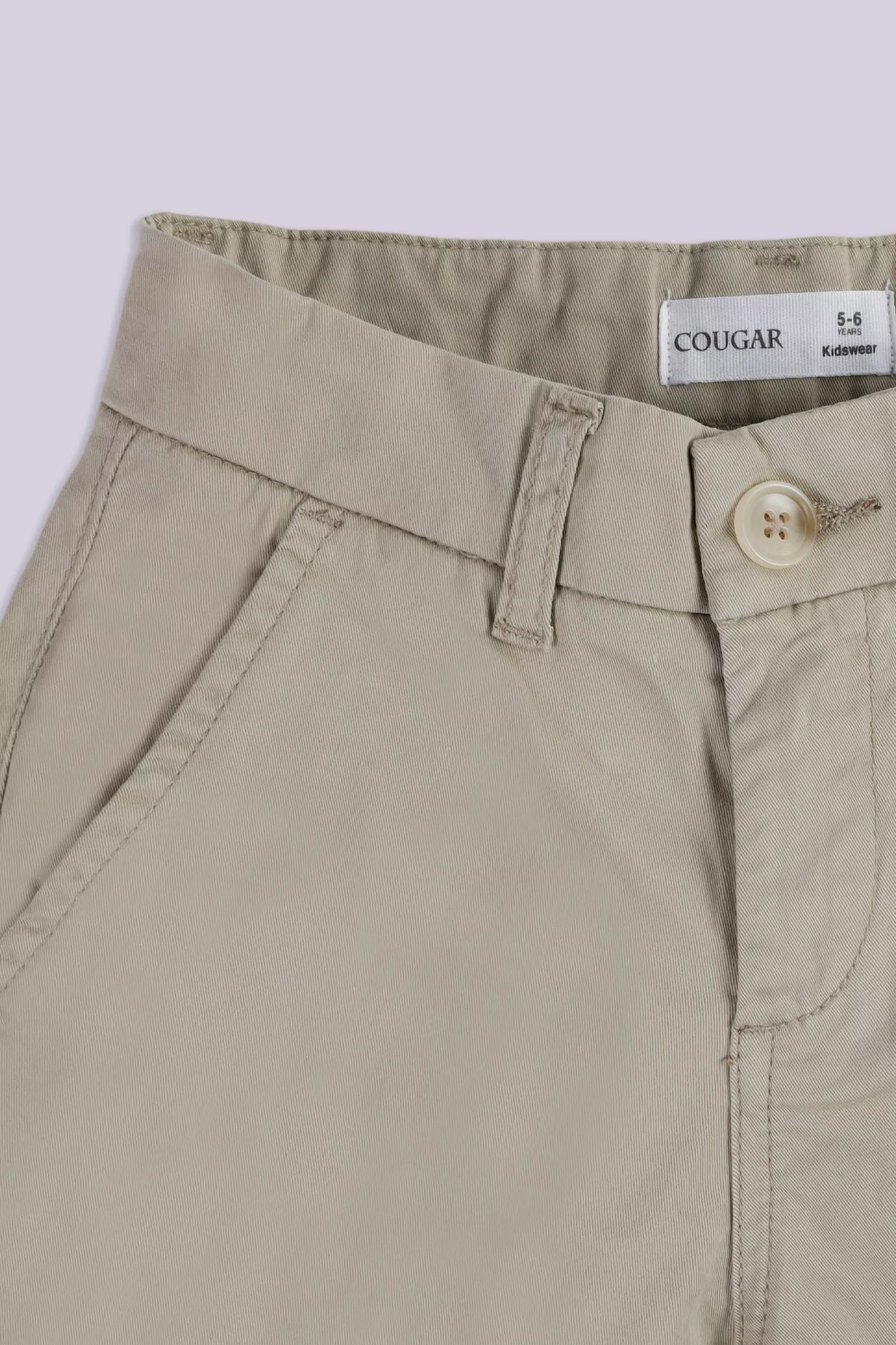 Basic Chino Shorts Boy Short COUGAR (S V-1 2025)