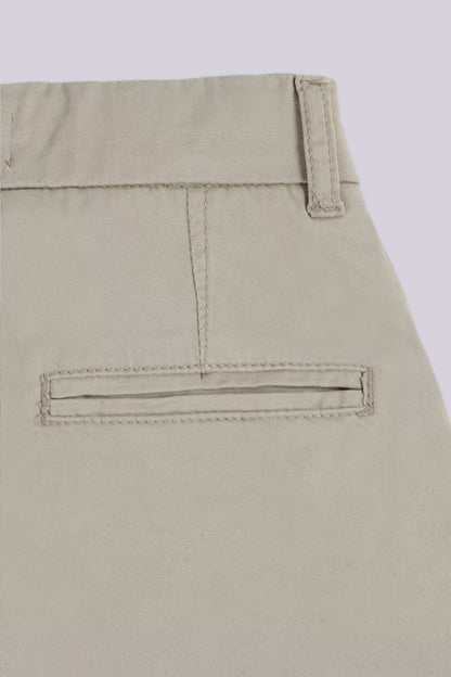 Basic Chino Shorts Boy Short COUGAR (S V-1 2025)