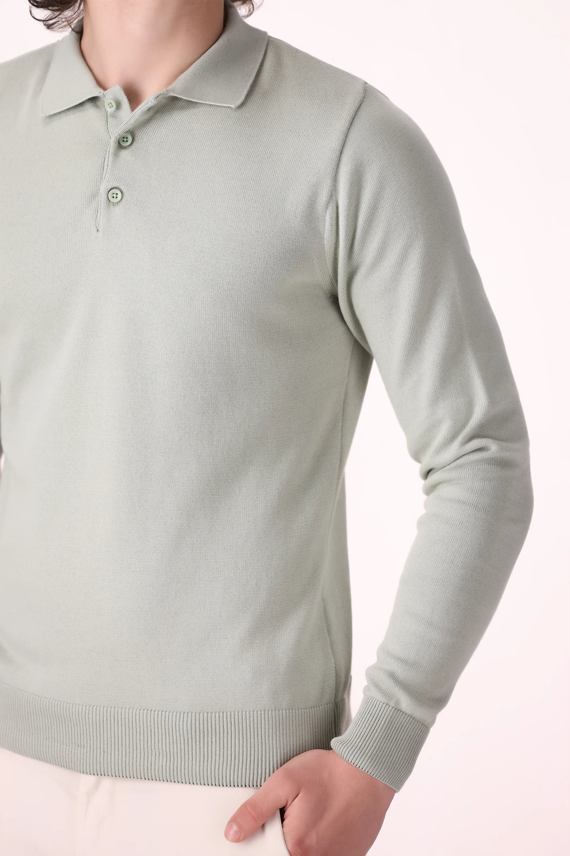 Basic 3-Button Polo Luxury Men Polo COUGAR (MEN OLD MONEY W24)