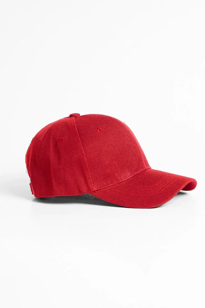 Red Baseball Cap - Cougar Clothing