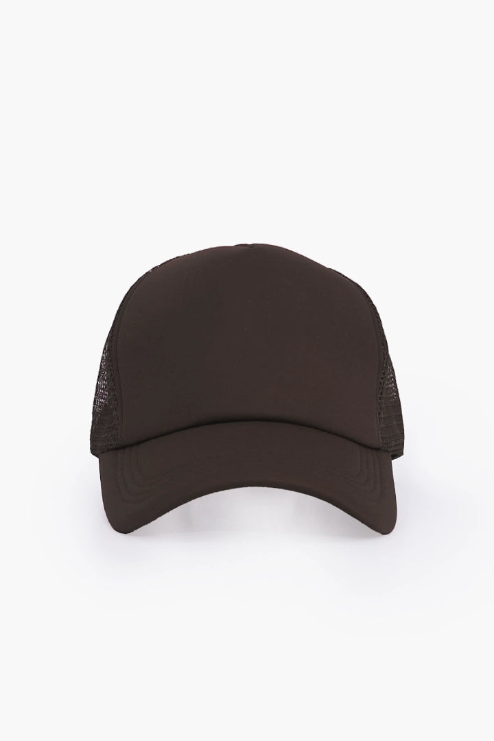 Chocolate Mesh Panel Cap Men P-Cap Summer V-3 2024 BACKDROP COUGAR C (V-3 2024) FSZ Chocolate 