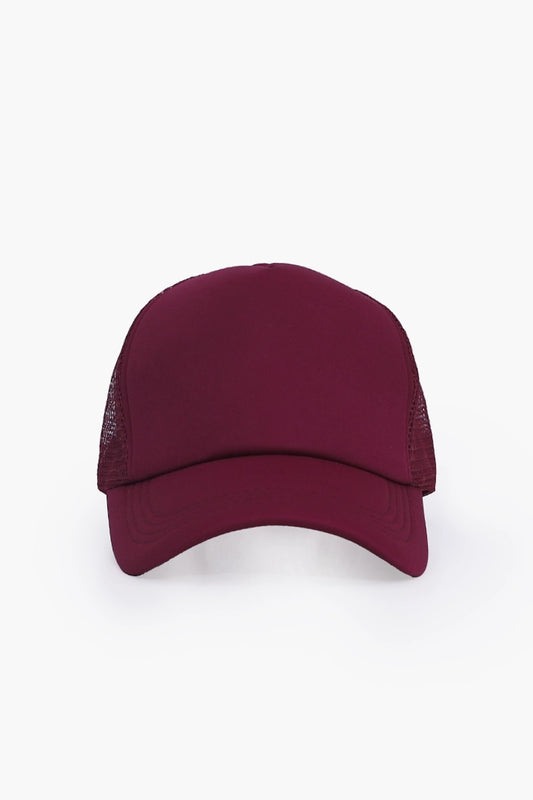 Mesh Panel Maroon Cap Men P-Cap Summer V-3 2024 BACKDROP COUGAR C (V-3 2024) FSZ Maroon 