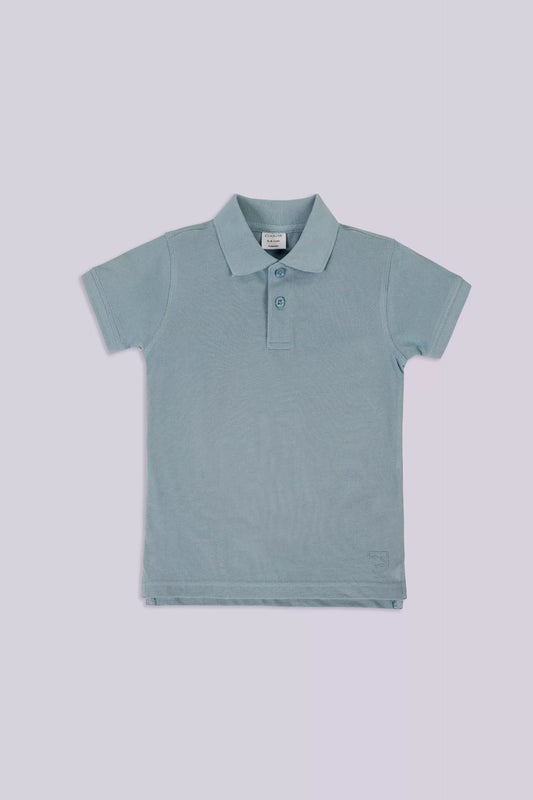 Basic Polo Boy Polo COUGAR (S V-1 2025) 5-6 Y Sky Boy