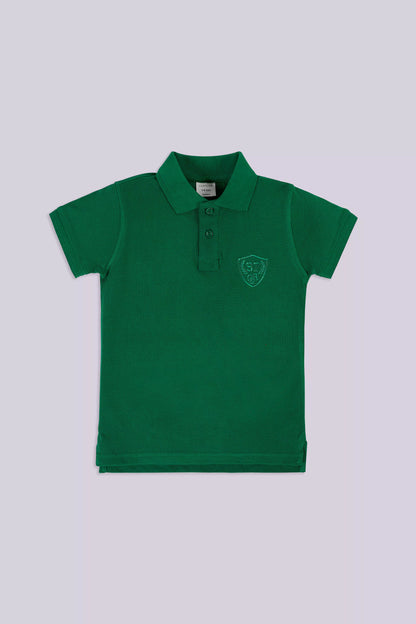 Embroidered Polo Boy Polo COUGAR (S V-1 2025) 5-6 Y Green Boy