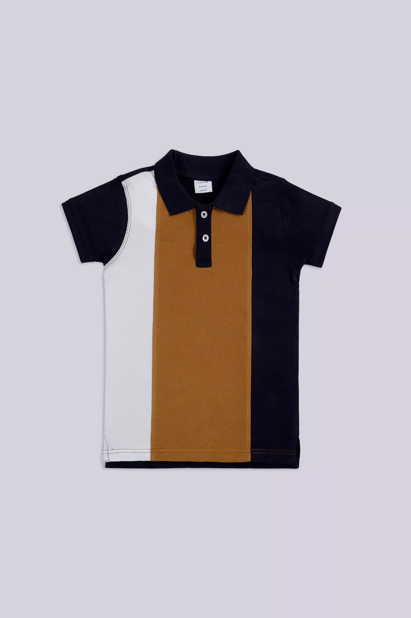 Color Block Polo Boy Polo COUGAR (S V-1 2025) 5-6 Y Navy Boy