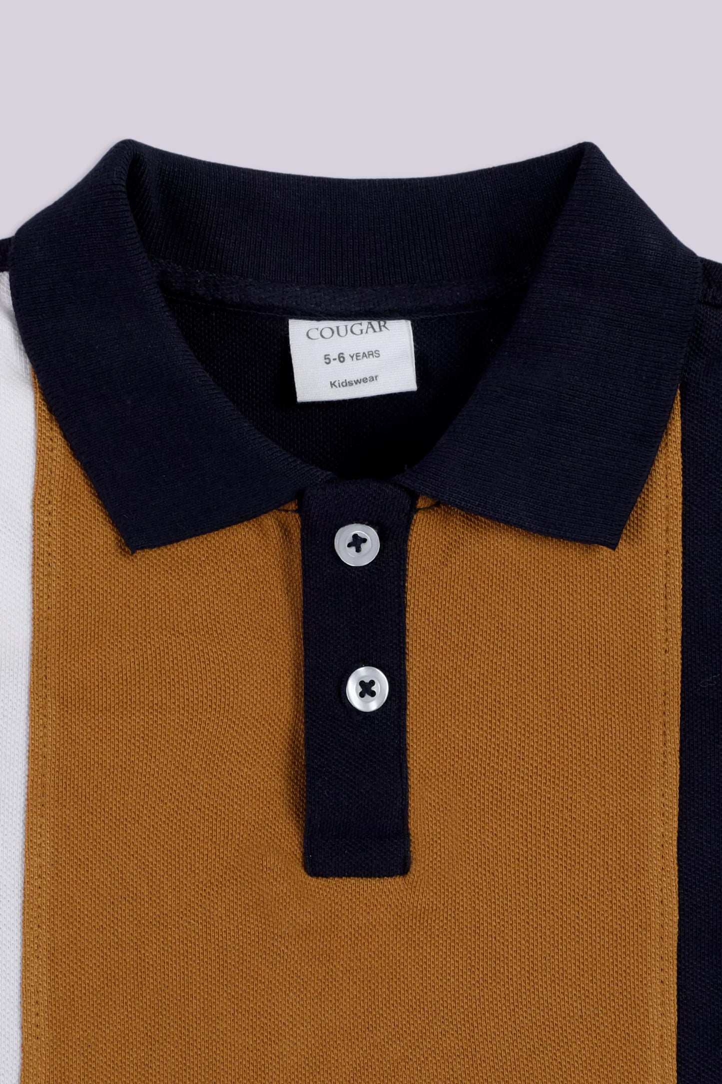 Color Block Polo Boy Polo COUGAR (S V-1 2025)