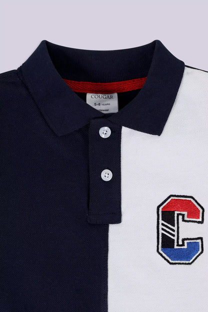 Color Block Polo Boy Polo COUGAR (S V-1 2025)