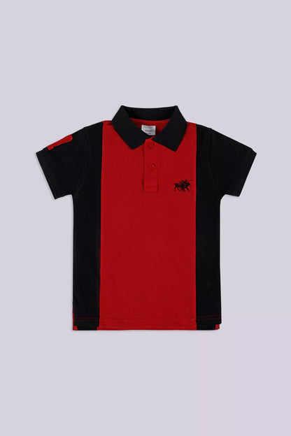 Color Block Polo Boy Polo COUGAR (S V-1 2025) 5-6 Y Black Boy