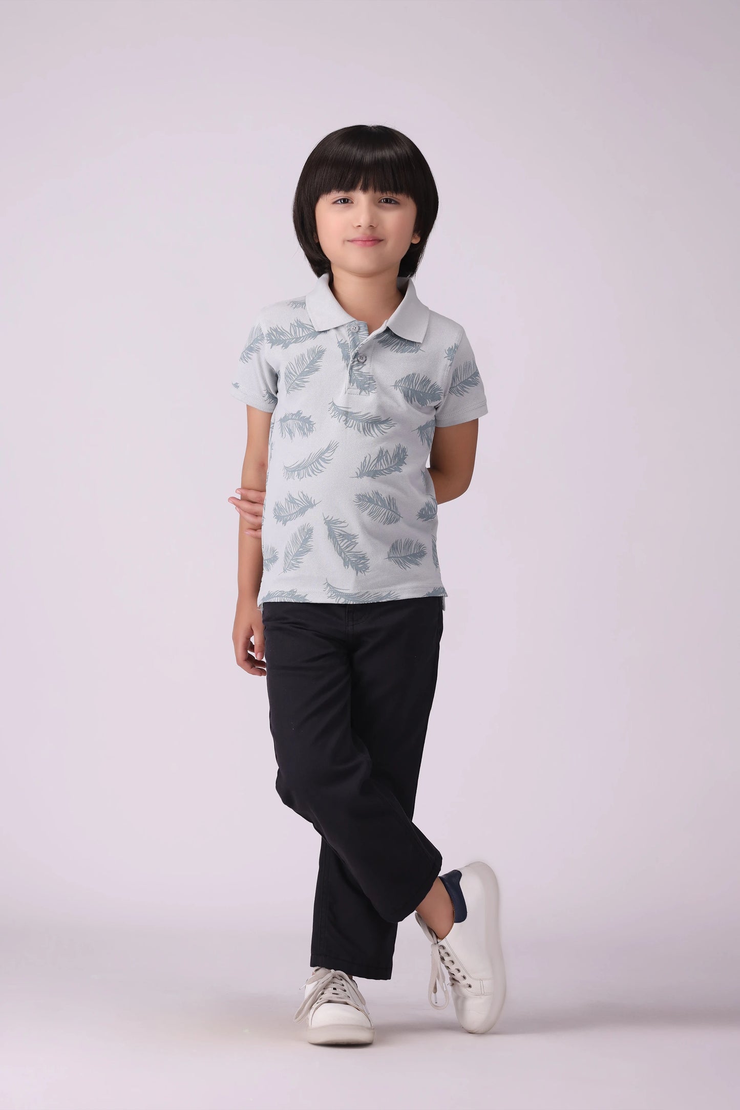 Printed Polo Boy Polo COUGAR (S V-1 2025)