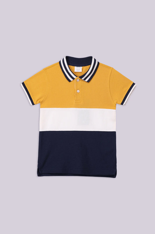 Color Block Polo Boy Polo COUGAR (S V-1 2025)