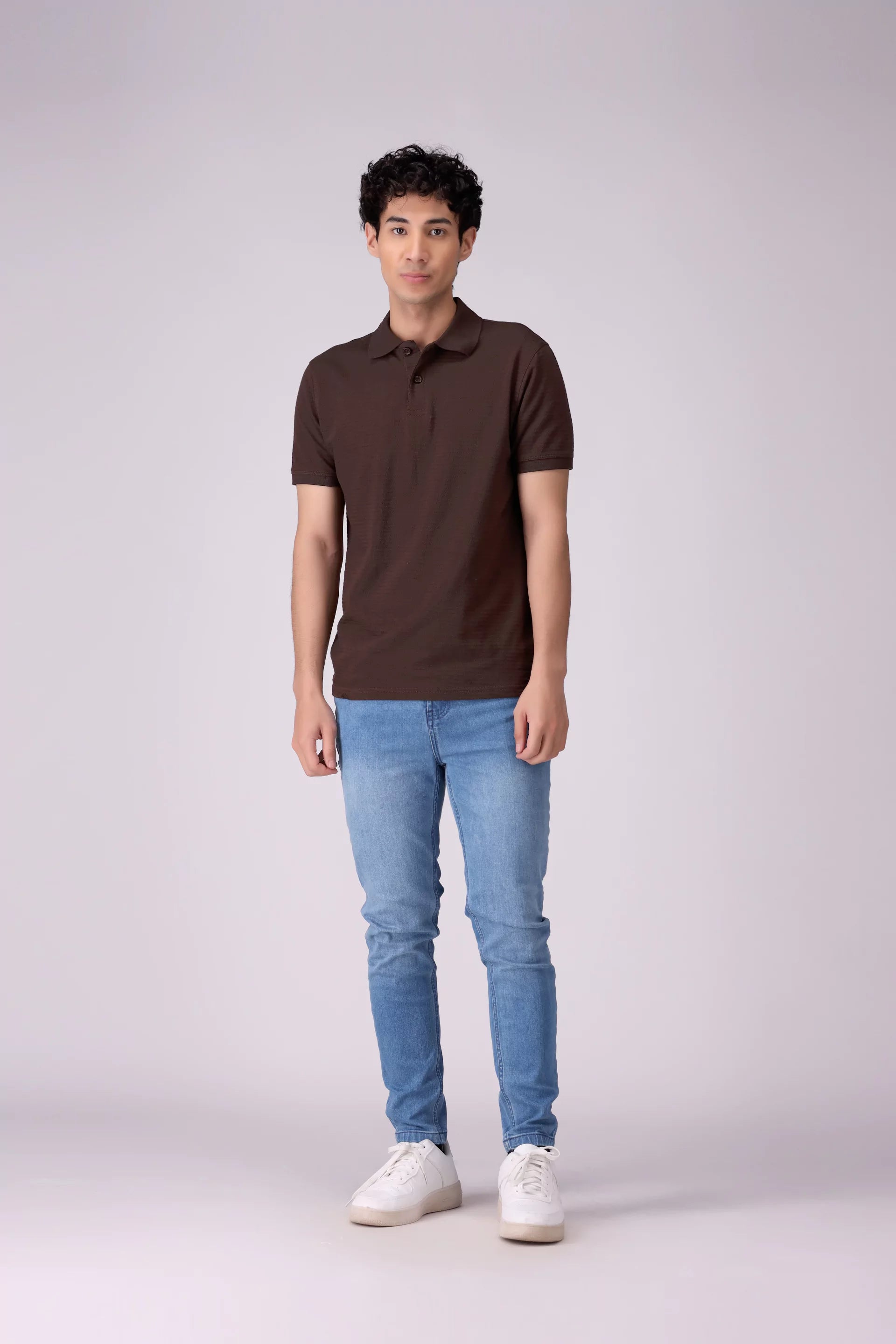 Textured Polo Men Polo COUGAR (S V-1 2025)