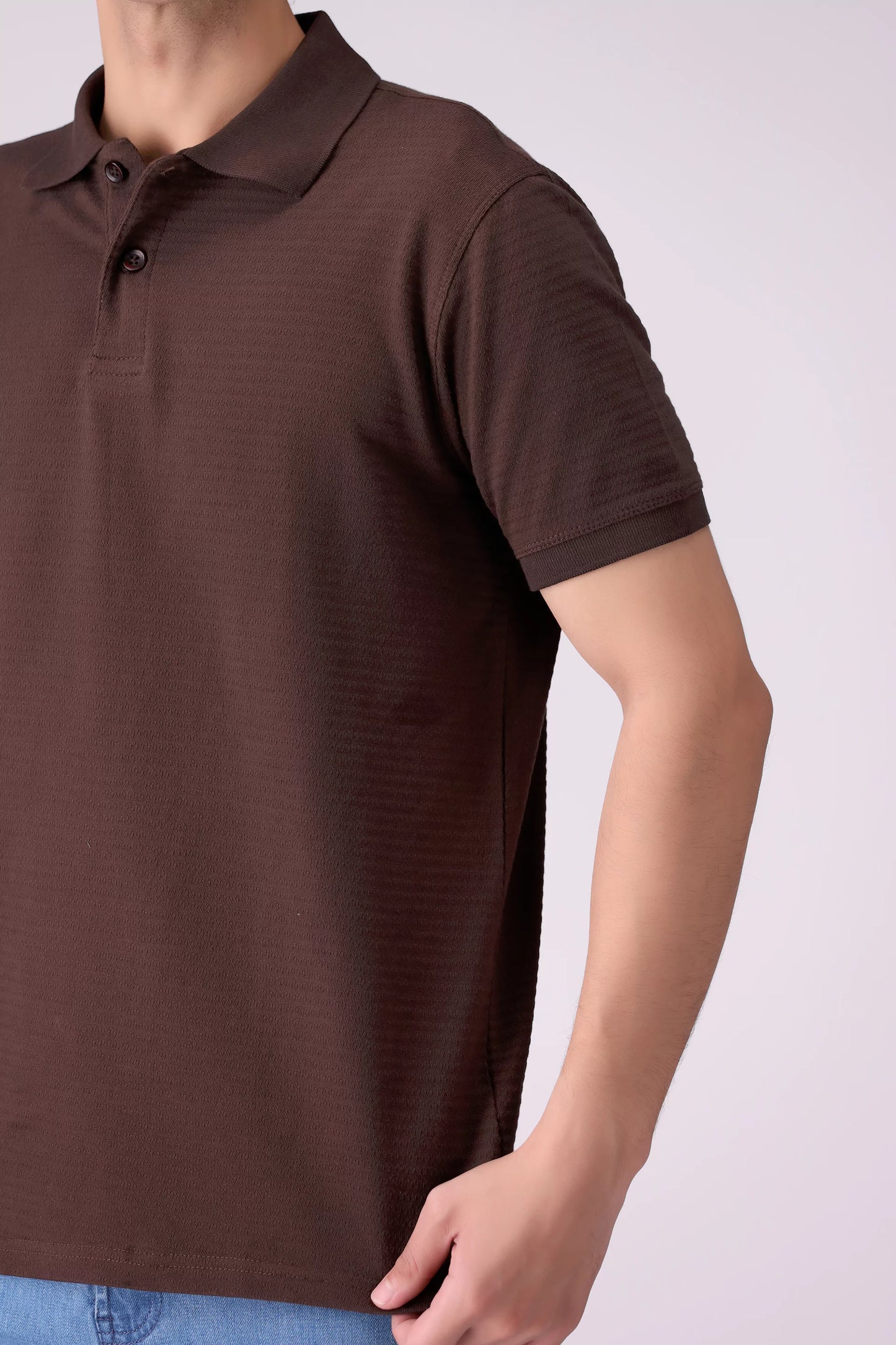 Textured Polo Men Polo COUGAR (S V-1 2025)