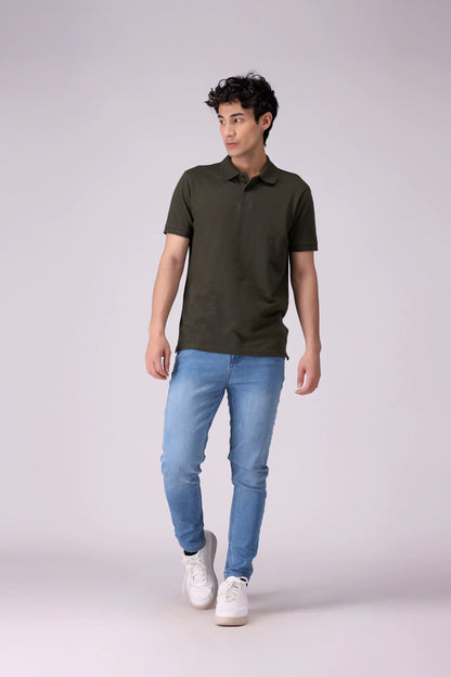 Textured Polo Men Polo COUGAR (S V-1 2025)