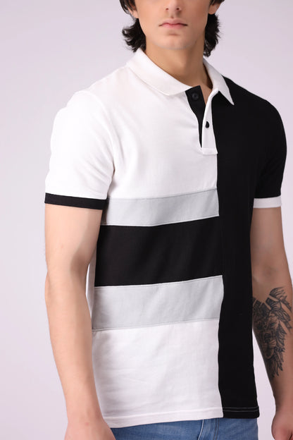 Color Block Pique Polo Men Polo COUGAR (S V-1 2025)